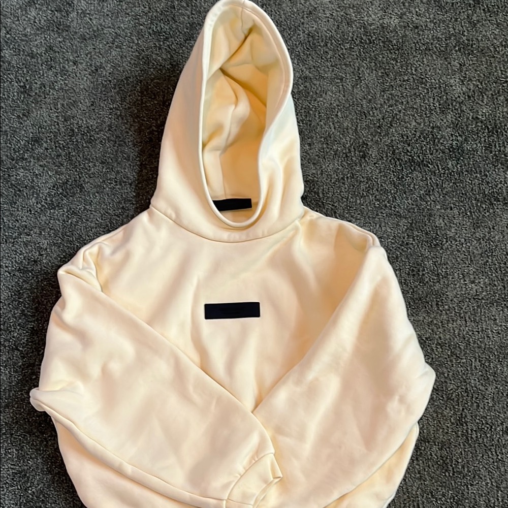Essentials Garden Yellow Kids Hoodie